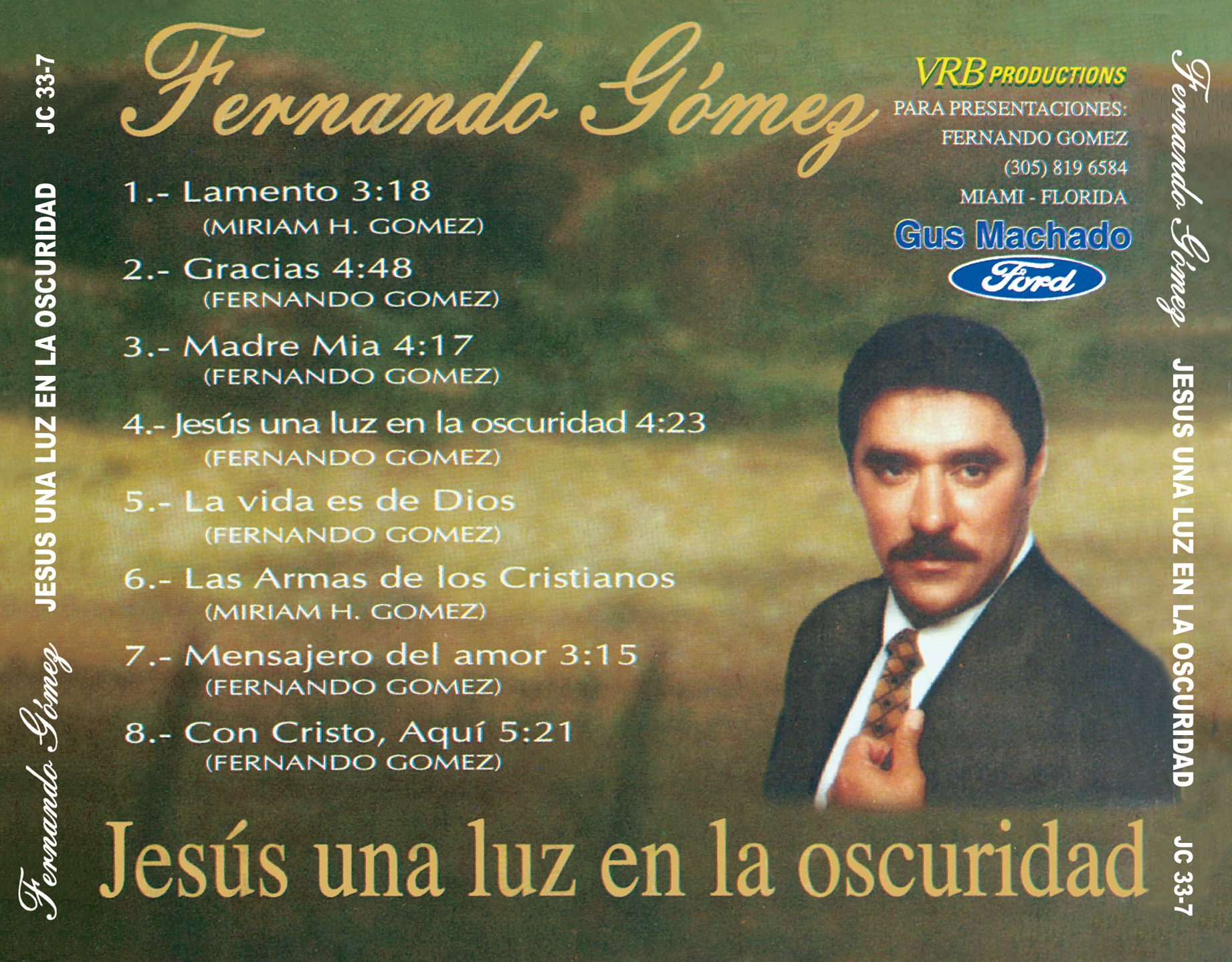 Artwork TRAY CARD Fernando una luz